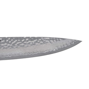 Shun Premier 8-Inch Japanese Kitchen Knife Hammered Steel Blade